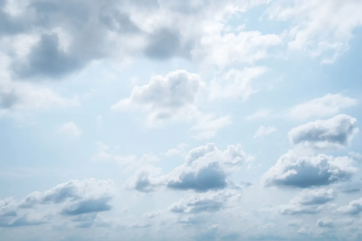 今日の空。